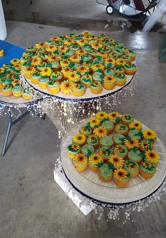 Fondant Sunflowers