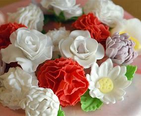 Fondant Rose Flowers