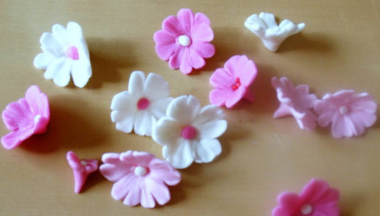 Fondant Cherry Blossoms