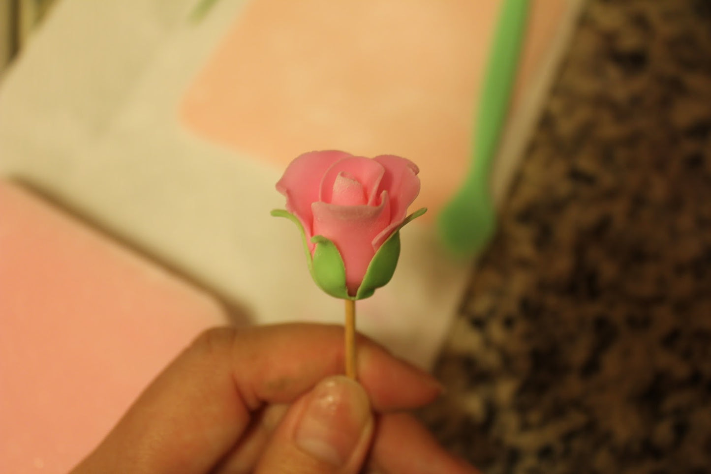 Fondant Rose Flowers